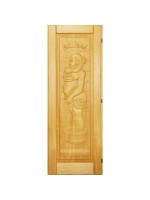 Дверь Массив с резьбой «Дед» (1900х700мм)
